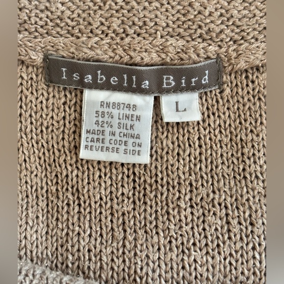 Isabella Bird Tan Button-Down Skirt - Picture 3 of 4